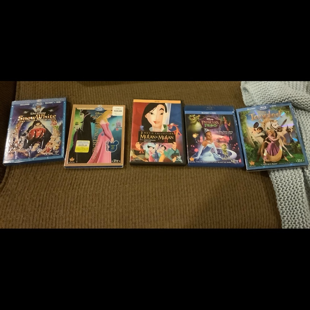 Disney princess movie bundle